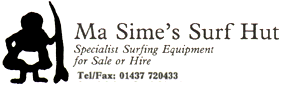 Ma Simes Surf Hut, 01437 720433